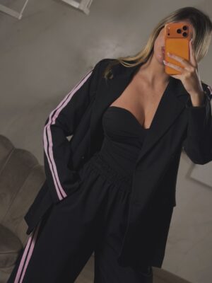 Tailleur Balloon Nero