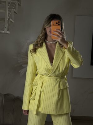 Ginevra Gessato Yellow