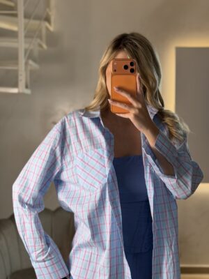 Camicia Tendencia Celeste Light