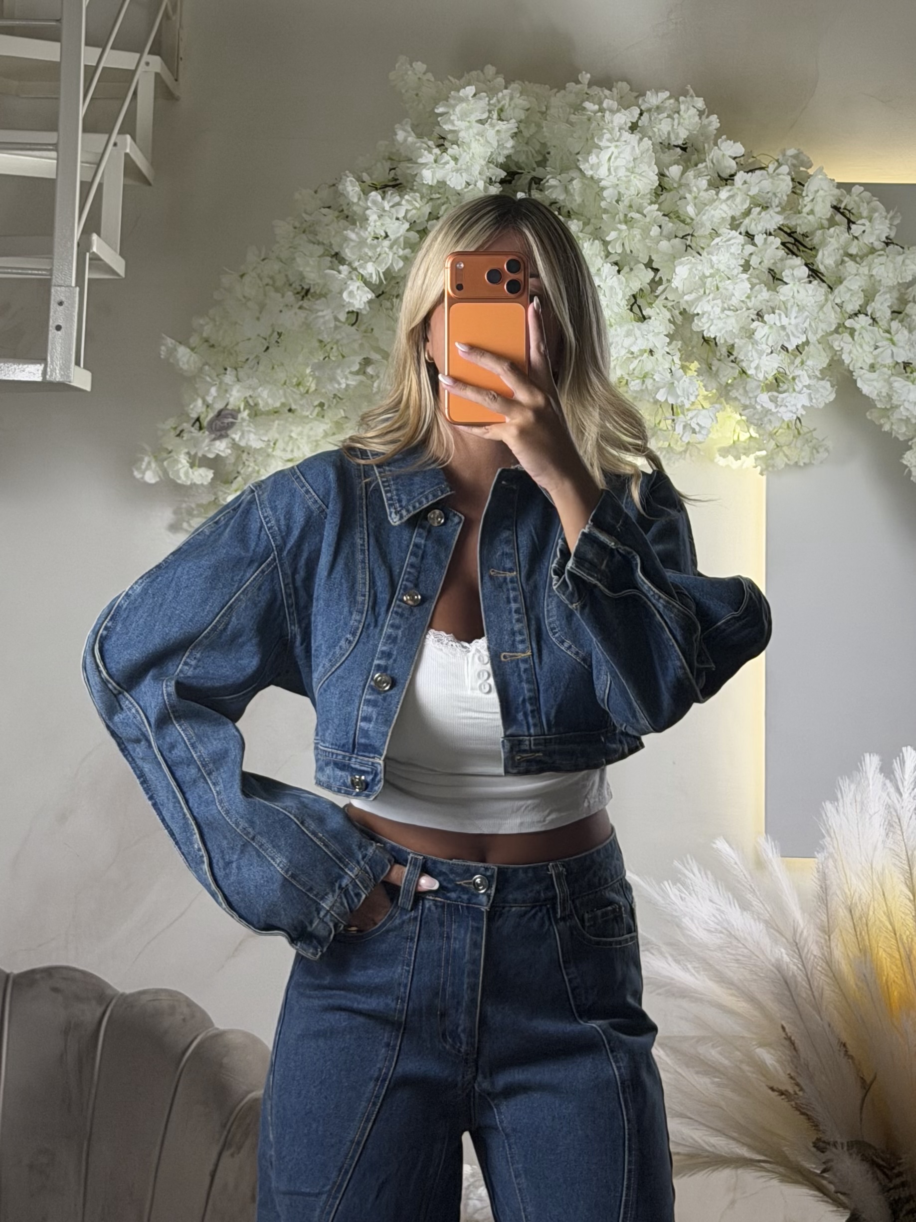 Coordset in denim - immagine 5