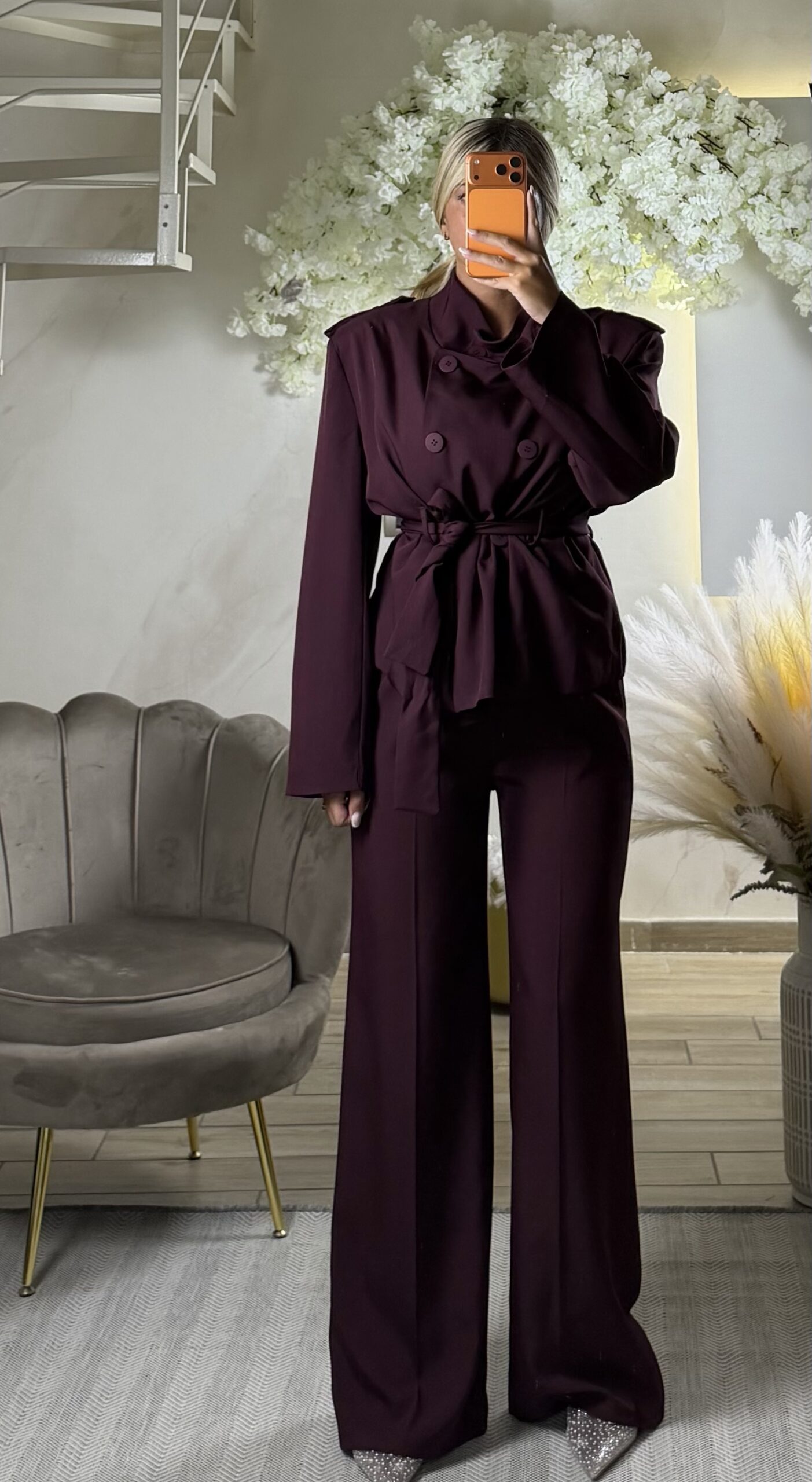 Set Trench Bordeaux - immagine 5